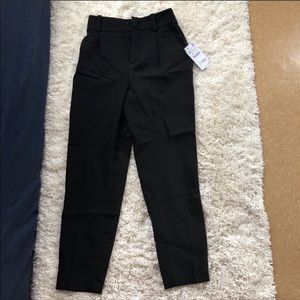 BRAND NEW ZARA BLACK TROUSERS WITH TAG